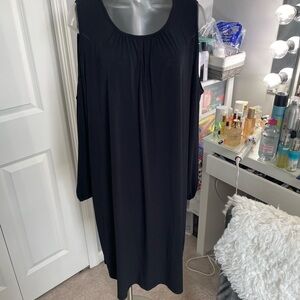 C.C. Boutique Elegant Black Long Sleeve Dress